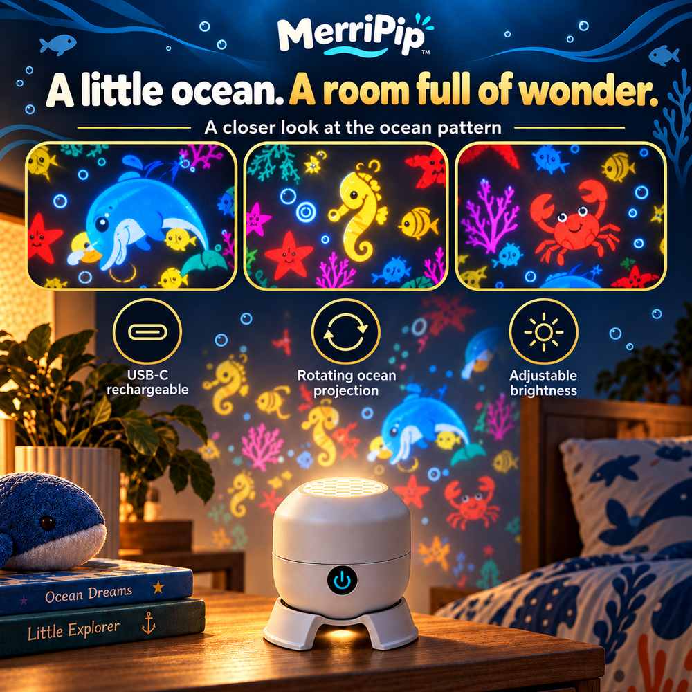 Rechargeable Ocean Projector Light